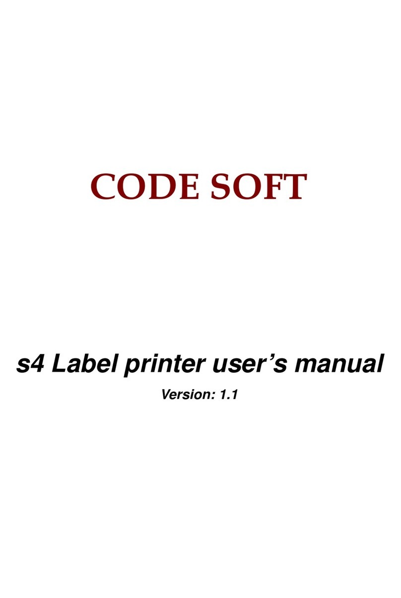 Codesoft s4 Manuale utente