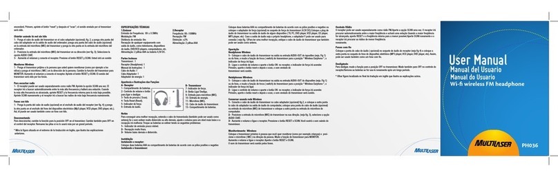Multilaser PH036 Manuale utente