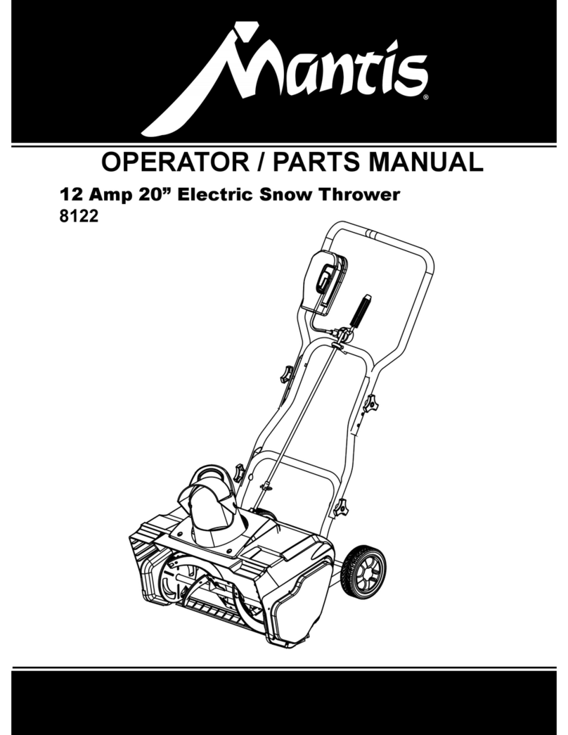 Mantis 8122 Manuale di programmazione