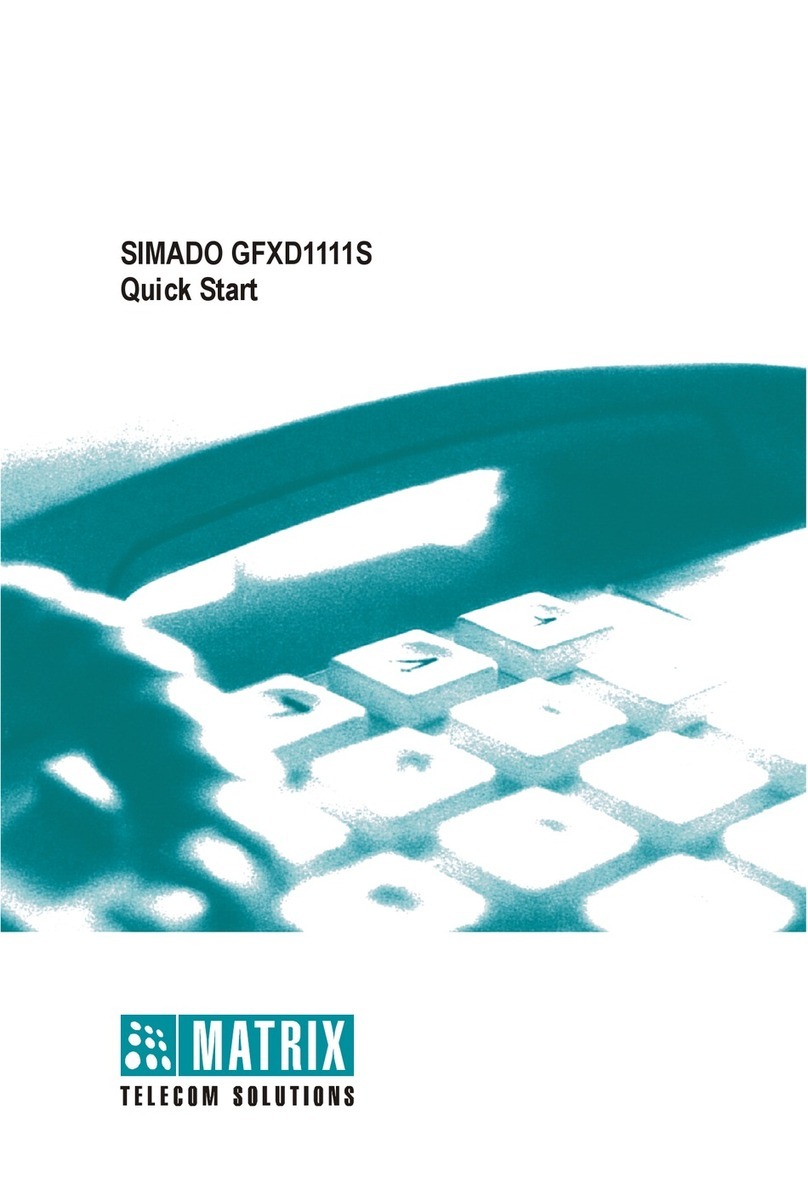 Simado GFXD1111S Manuale utente