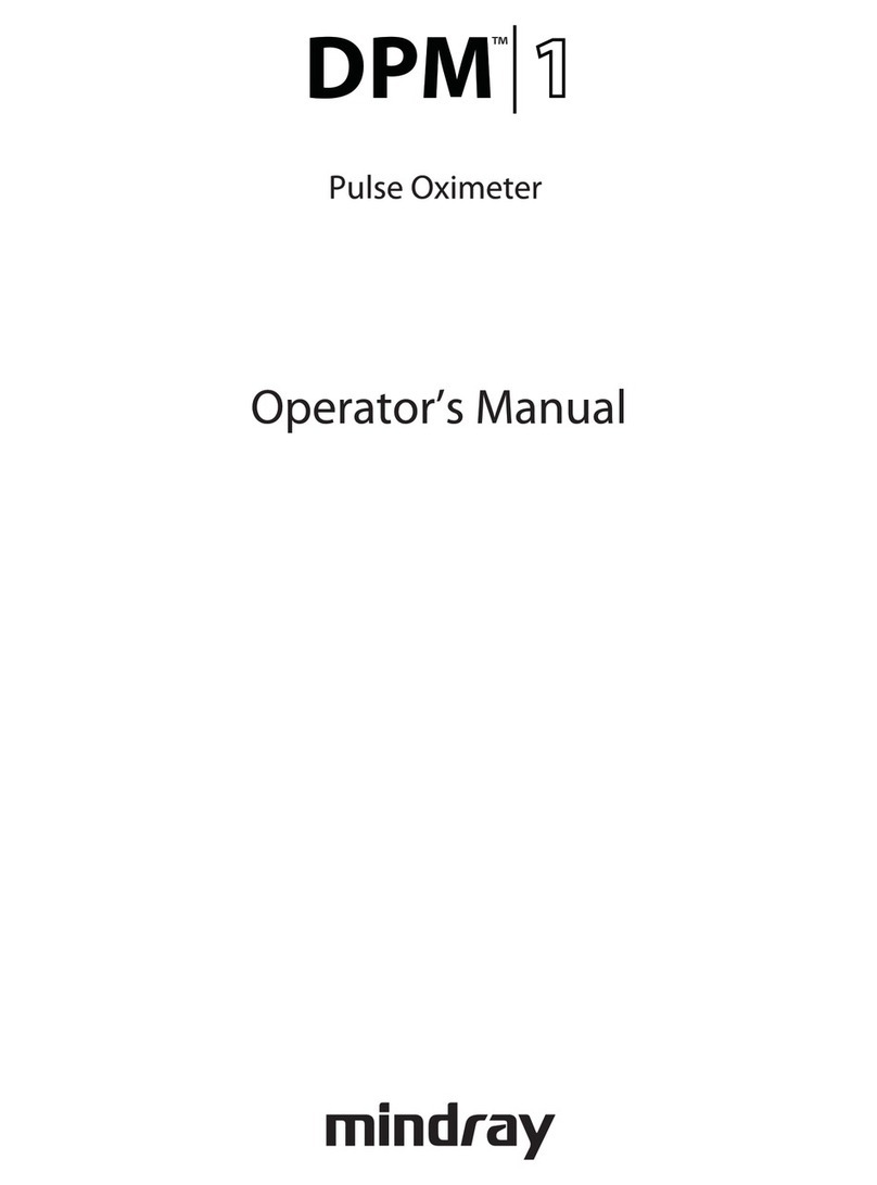 Mindray DPM 1 Manuale utente