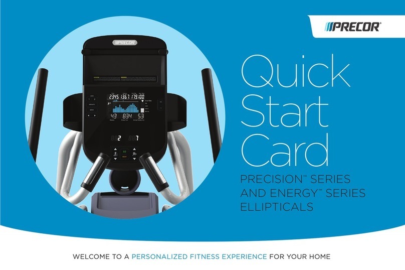 Precor PRECISIONSERIES Manuale tecnico