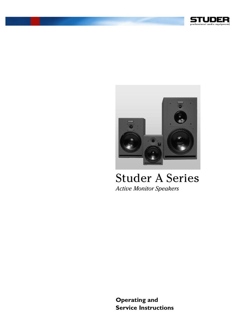 Studer A1 Manuale di formazione