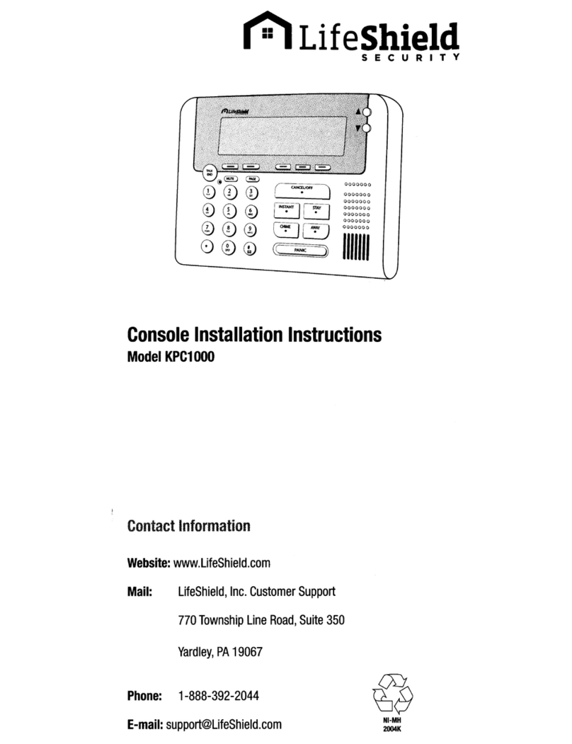 LifeShield KPC1000 Manuale utente