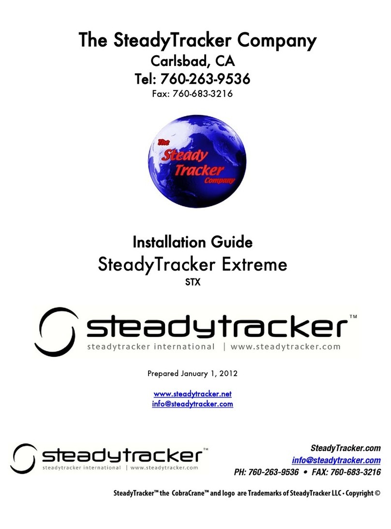 SteadyTracker SteadyTracker Extreme Manuale utente