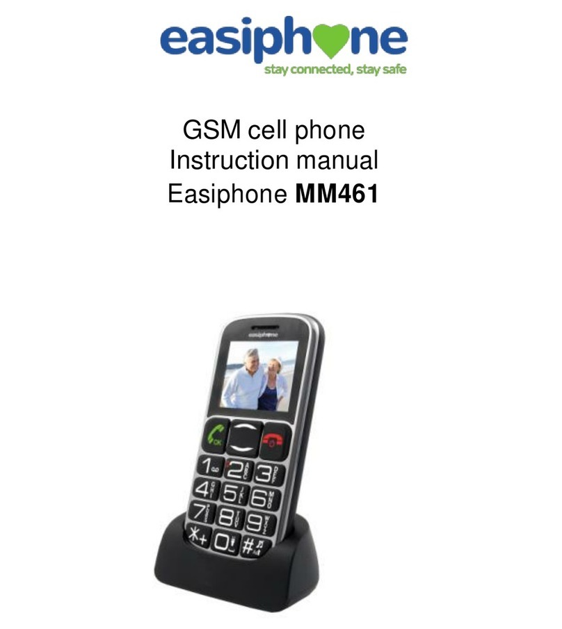 Easiphone MM461 Manuale utente