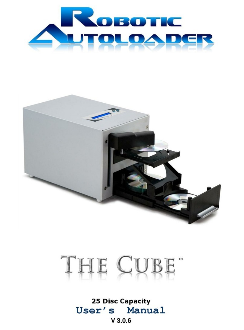 Cube Robotic Autoloader Manuale utente