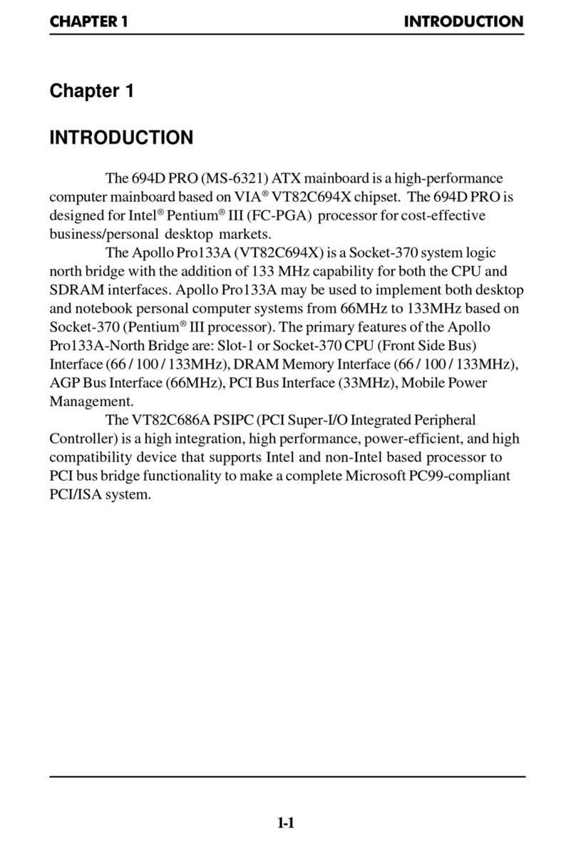 MSI 694D PRO Manuale utente