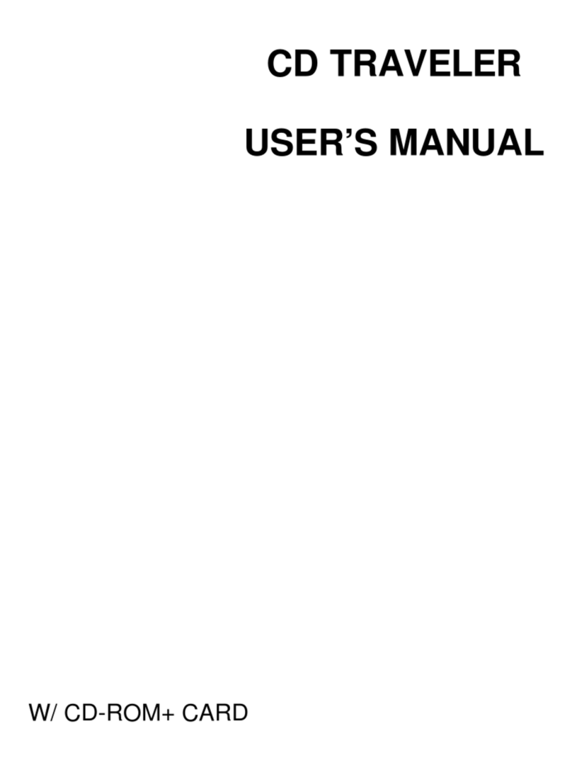 EXP Computer CD Traveler Manuale utente EXP Computer CD Traveler Manuale utente
