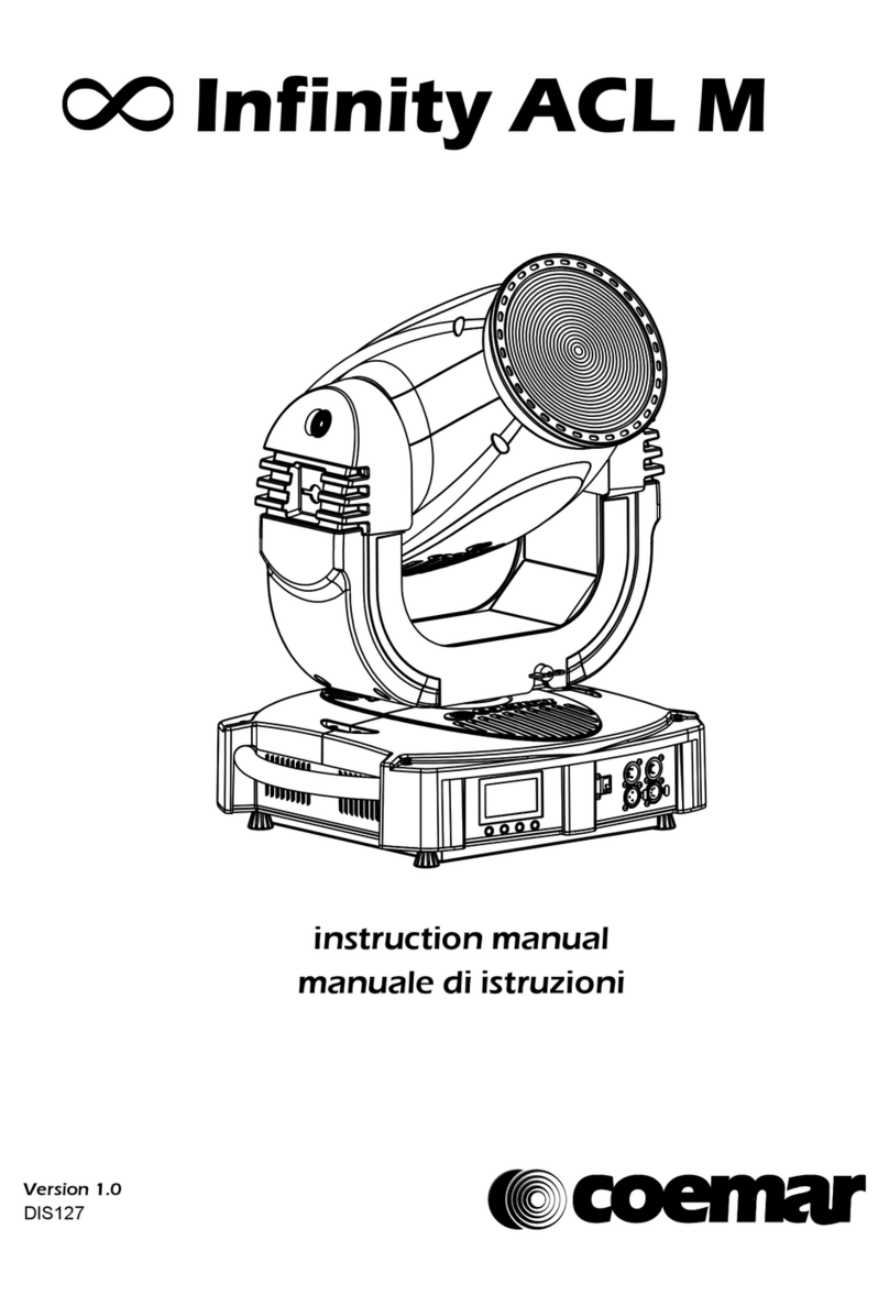 Coemar Infinity ACL M Manuale utente