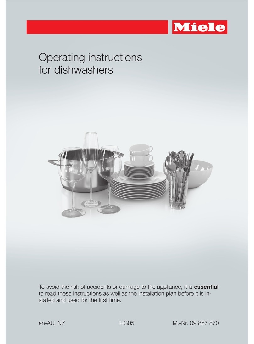 Miele G 6587 Manuale utente