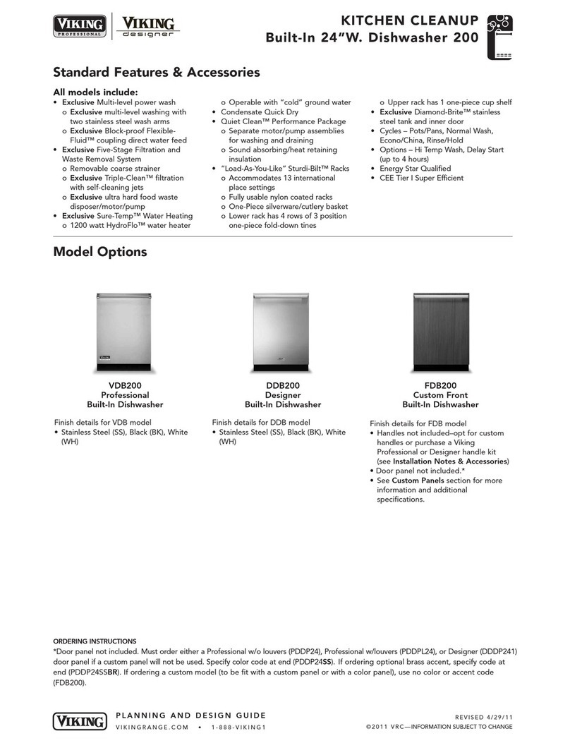 Viking Range VDB200 Manuale utente