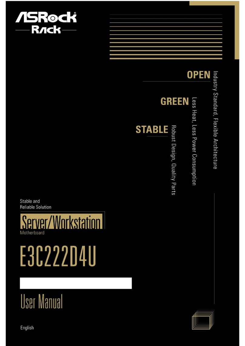 ASROCK E3C222D4U Manuale utente