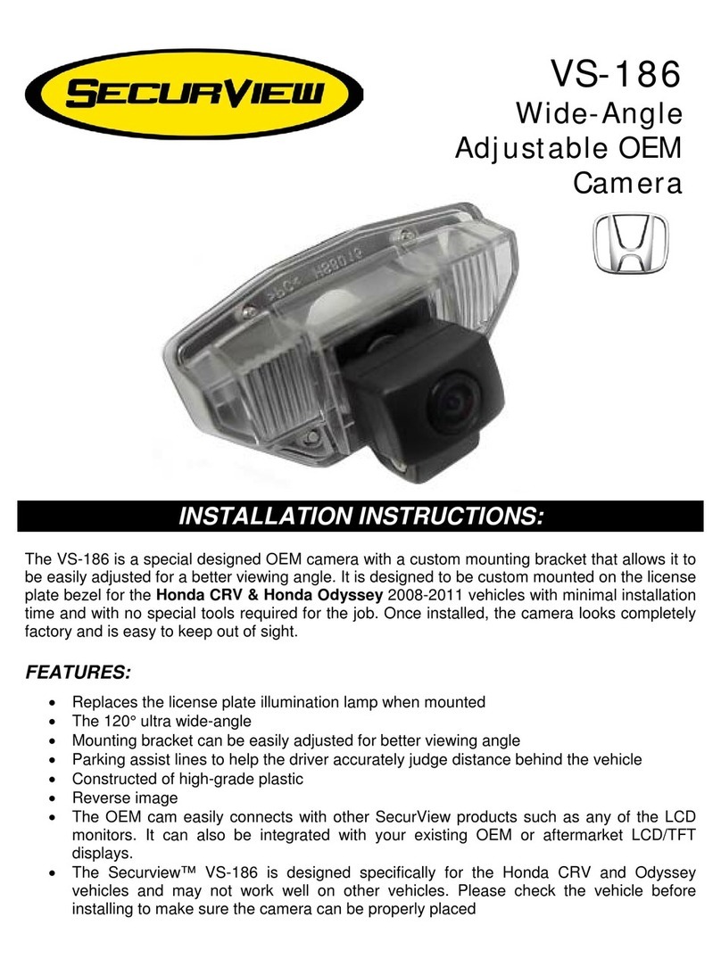 secureView SecureView VS-186 Manuale utente