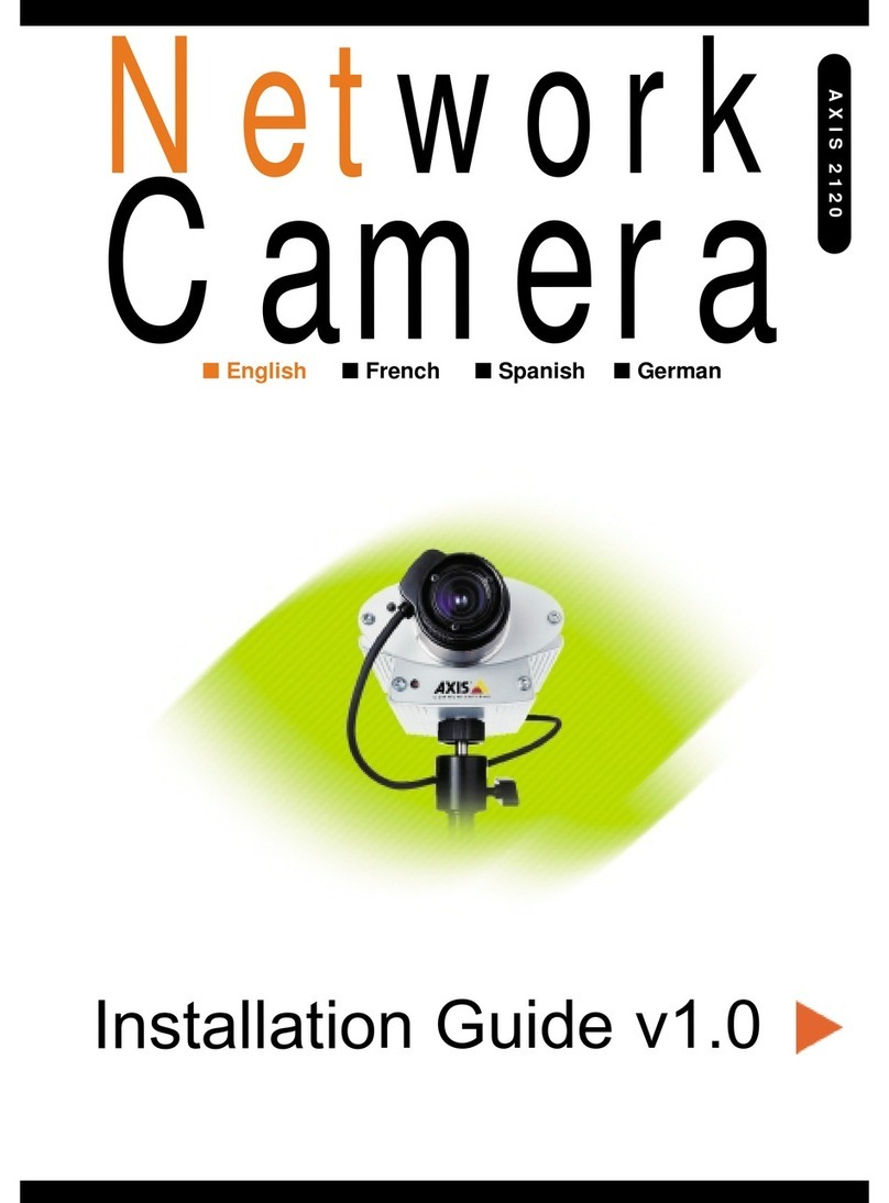 Axis NETWORK CAMERA 2120 Manuale utente