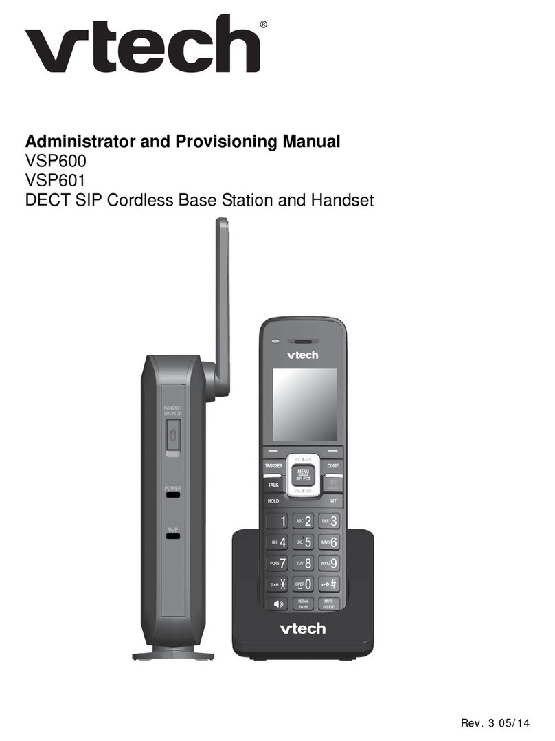 V-tech VSP600 Manuale utente