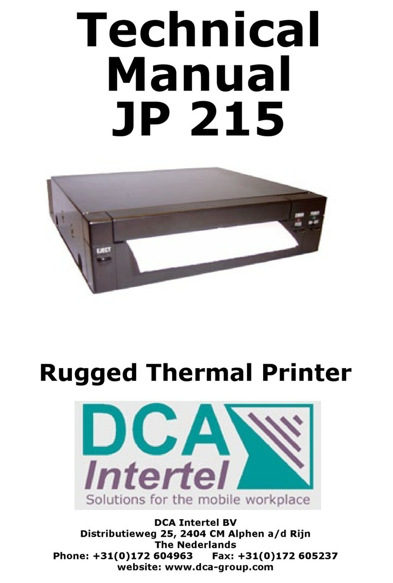 DCA Intertel JP 215 Manuale utente