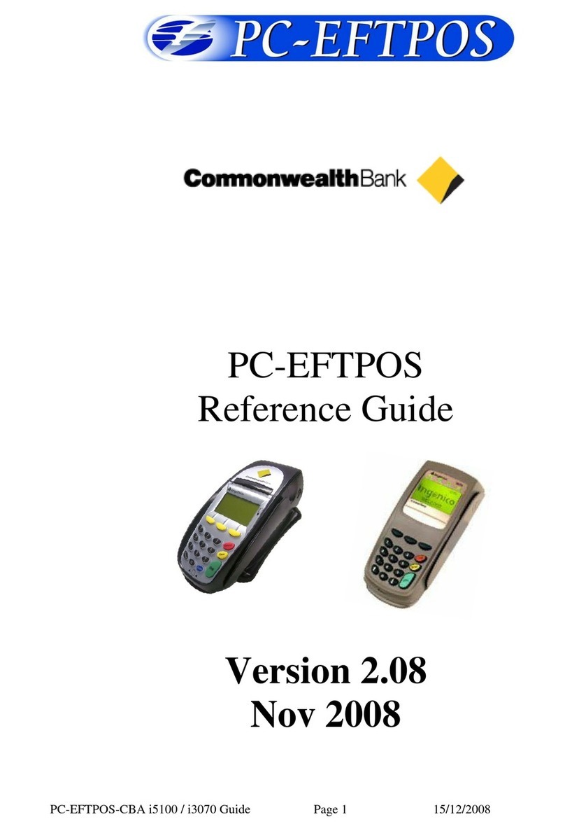 PC-EFTPOS i5100 Manuale utente