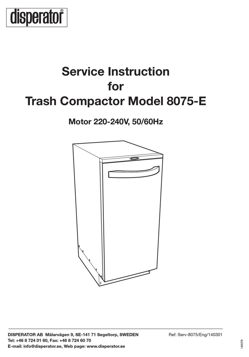disperator 8075-E Manuale operativo originale