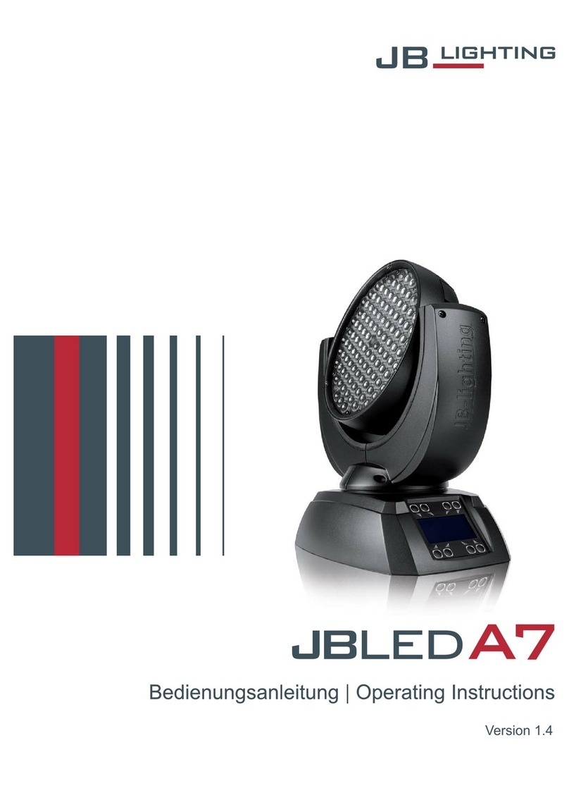 JB-Lighting LEDA7 Manuale utente