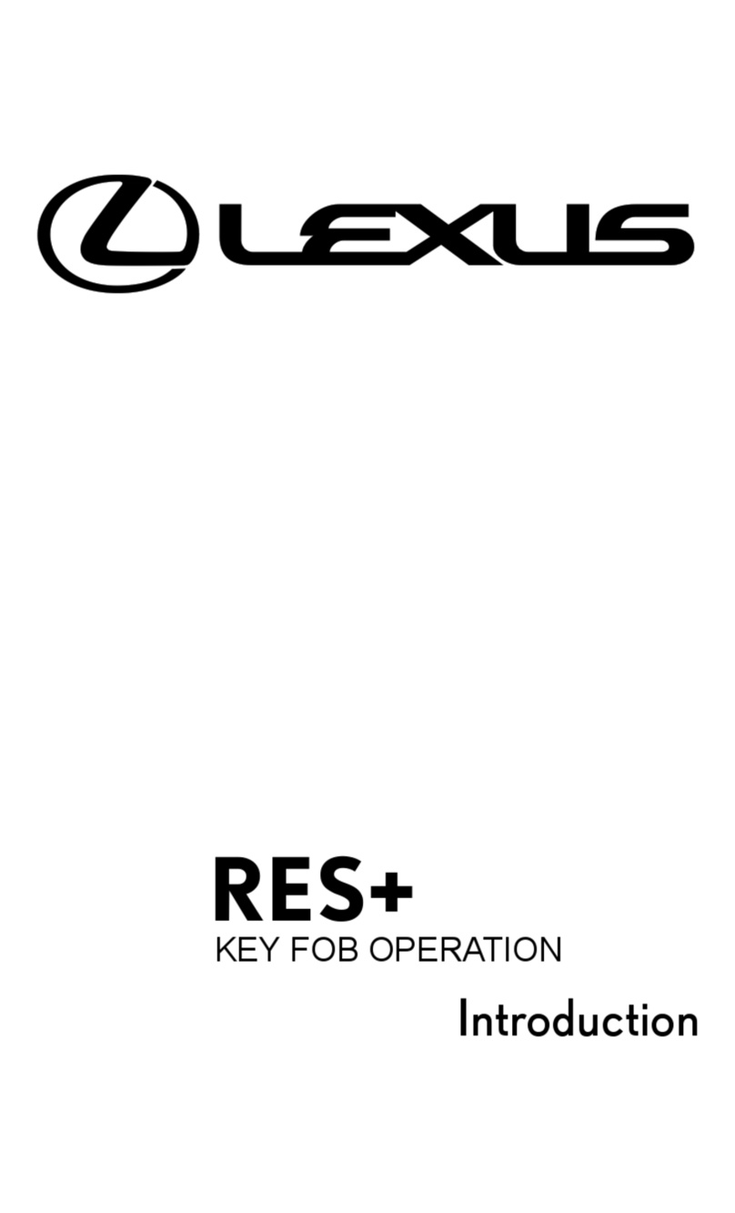 Lexus RES+ Manuale utente