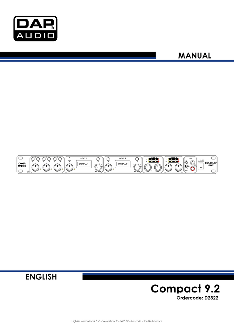 DAPAudio Compact 9.2 Manuale utente
