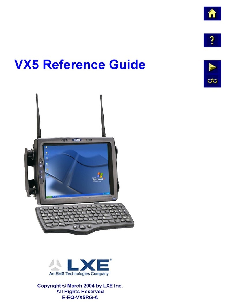 LXE VX5 Manuale utente