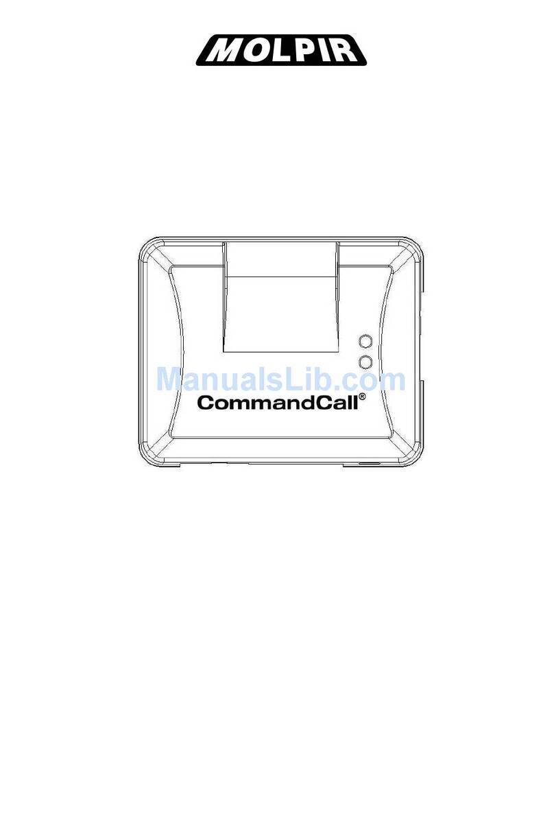 Molpir CommandCall CC2 Guida