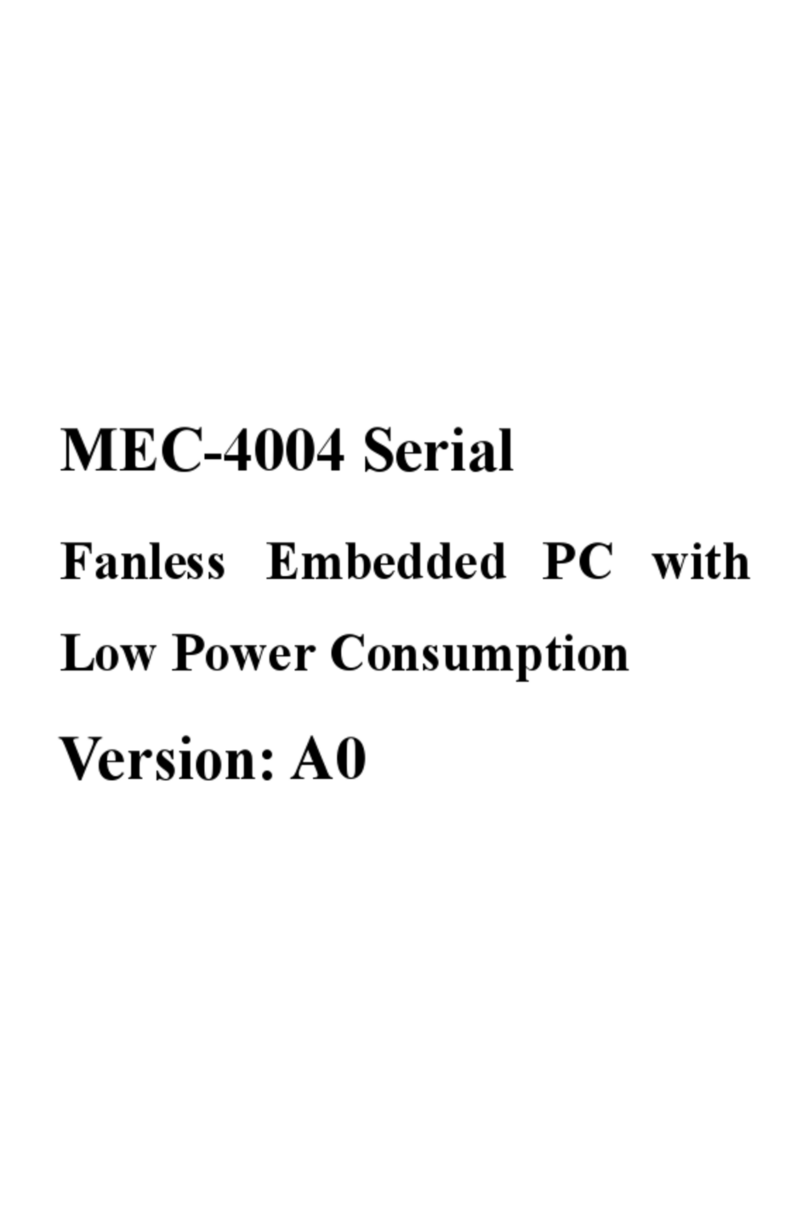 EVOC MEC-4004 Manuale utente