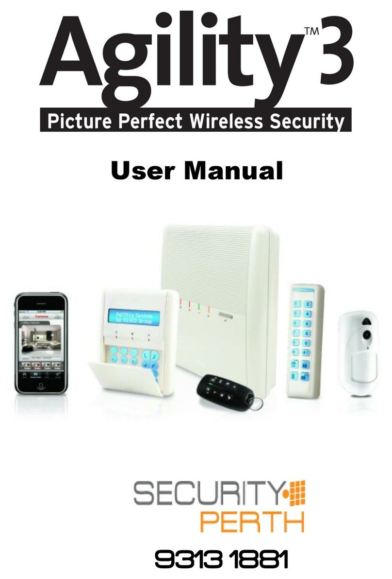 Security Perth Agility 3 Manuale utente