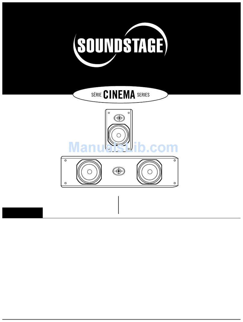 Soundstage CS-1 Istruzioni per il montaggio