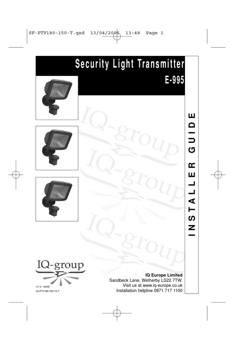 IQ-group E-995 Istruzioni per il montaggio IQ-group E-995 Istruzioni per il montaggio