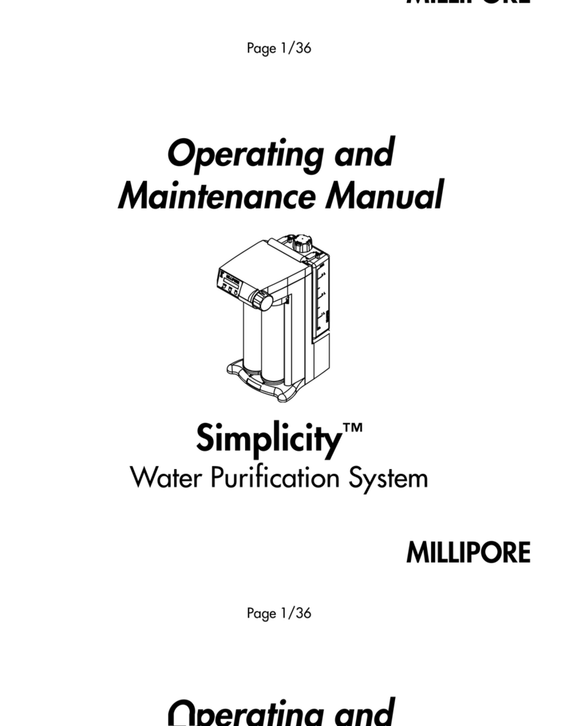 Millipore Simplicity Istruzioni operative
