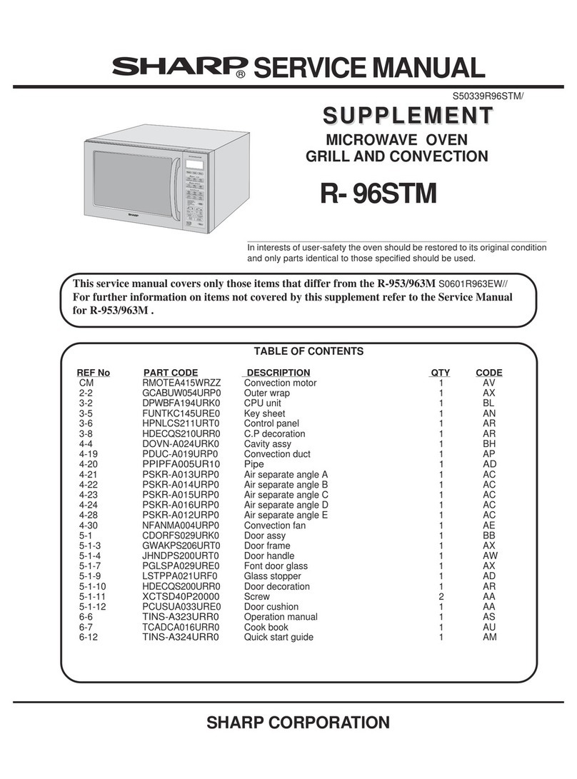 Sharp R-96STM Manuale utente
