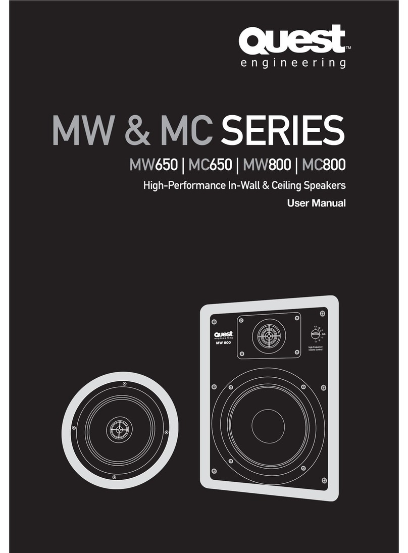 Quest Engineering MW650 Manuale utente