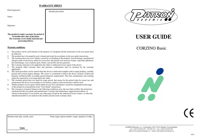 Patron CORZINO Basic Manuale utente