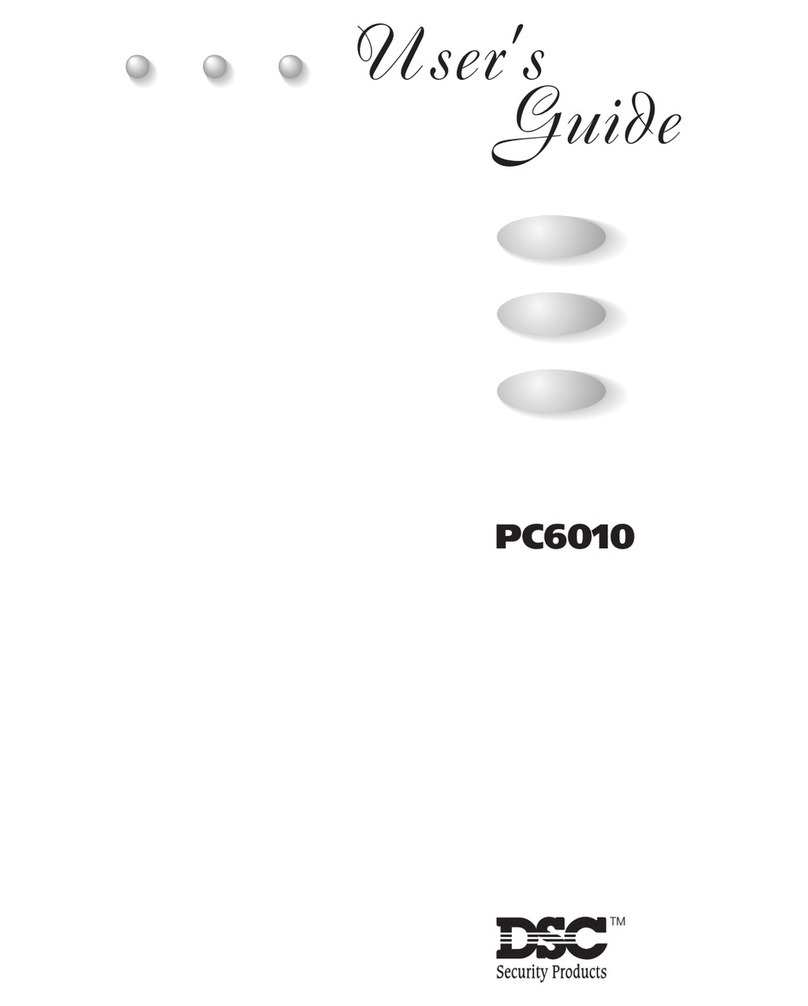 DSC Maxsys PC6010 Manuale utente