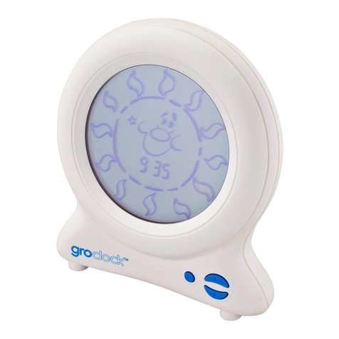 Gro Clock Manuale utente