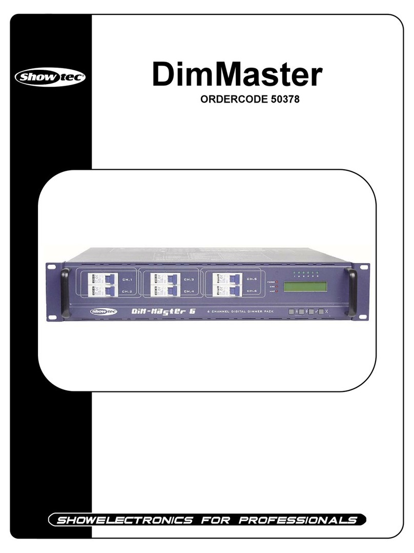 Show Tec DimMaster Manuale utente