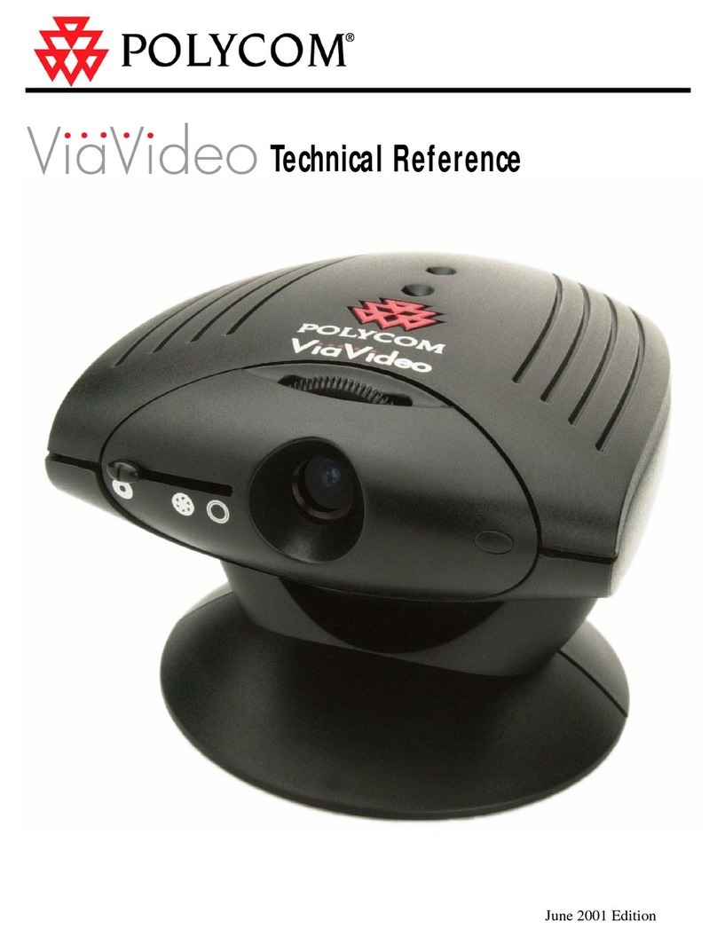 Polycom ViaVideo Manuale per l'uso e la cura