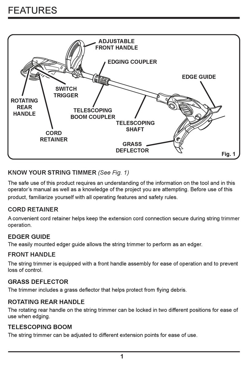 Menards String Trimmer Manuale utente