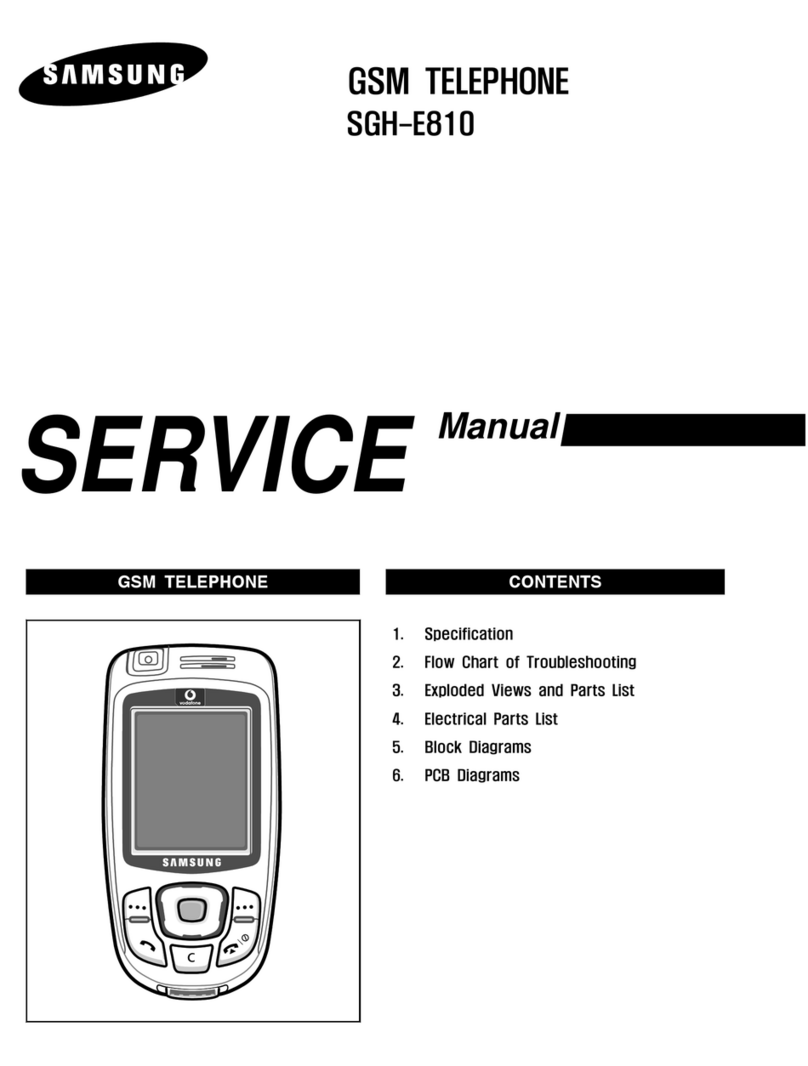 Samsung E810 Manuale utente