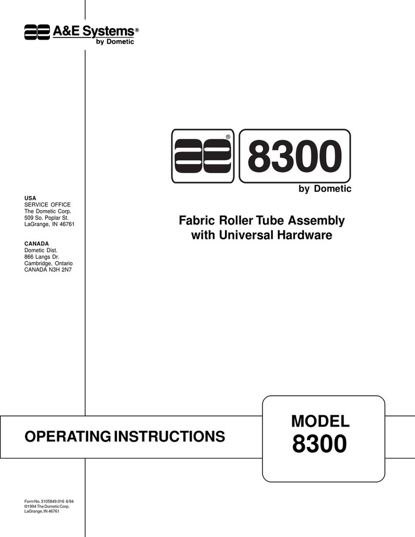 A&E Systems 8300 Manuale utente A&E Systems 8300 Manuale utente