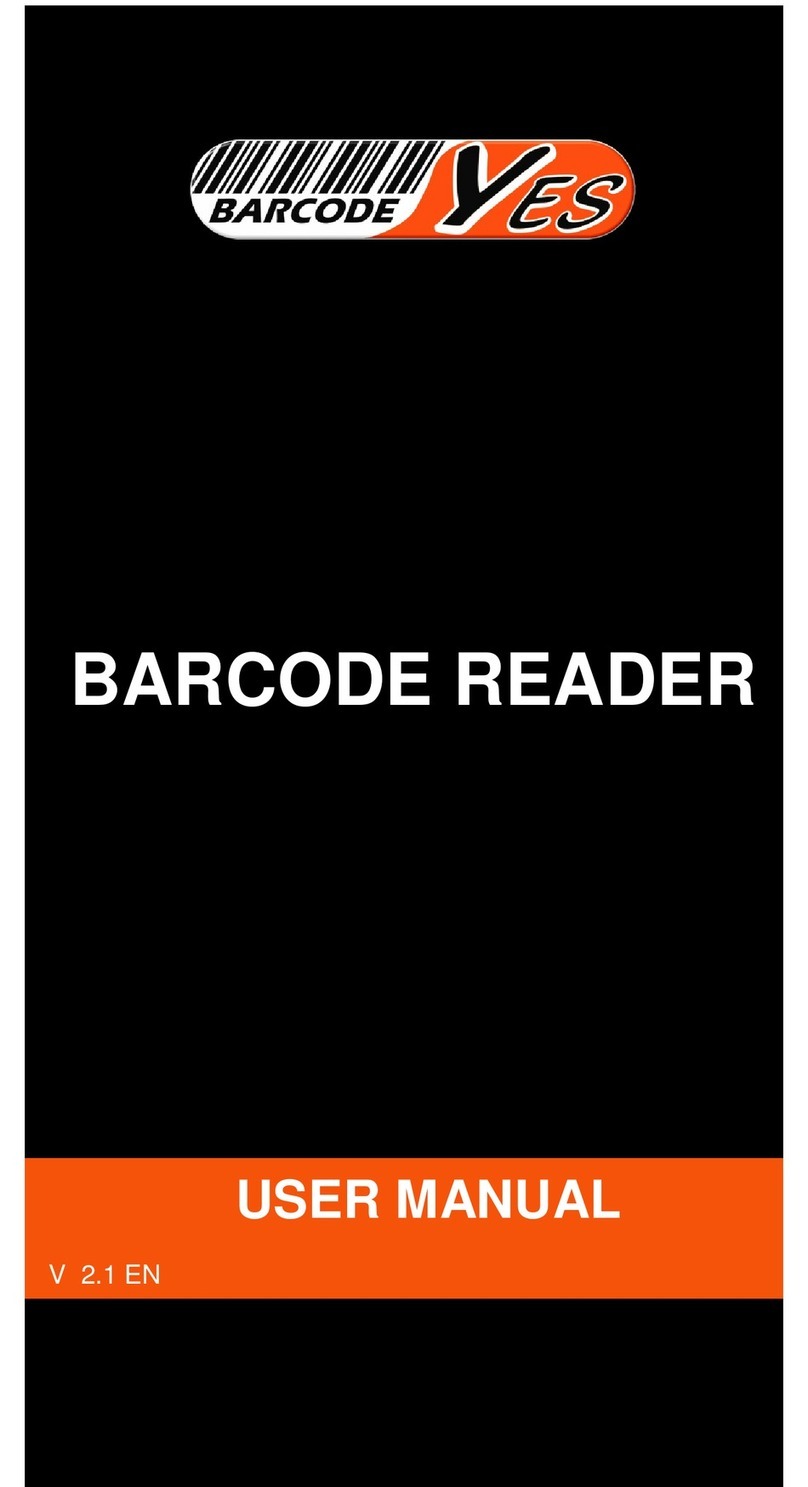 Bracodeyes BARCODE READER Manuale utente