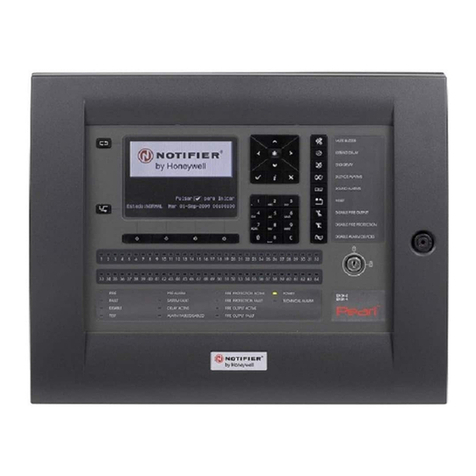 Notifier Fire Alarm Control Panel Manuale utente
