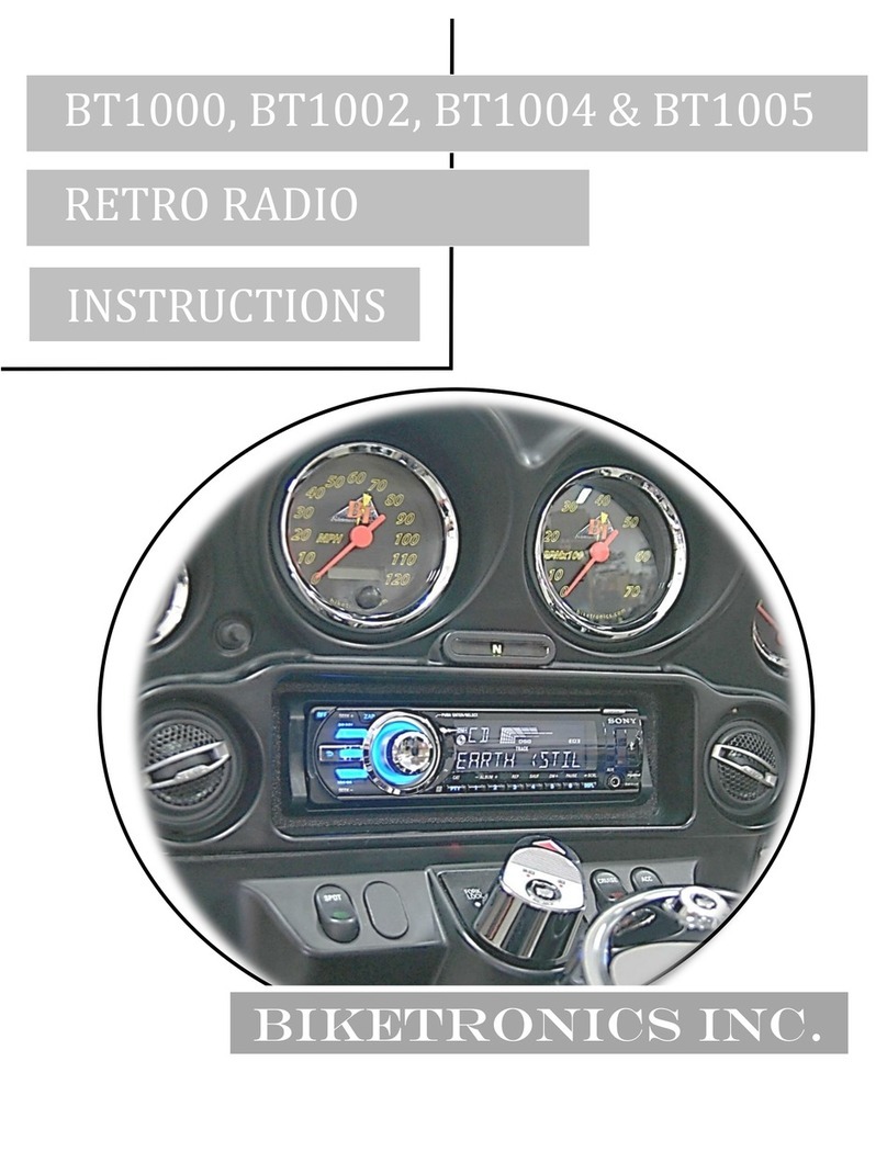 Biketronics BT1000 Manuale utente