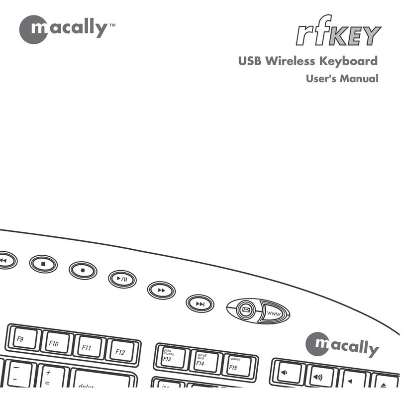 Macally rfKEY Manuale utente