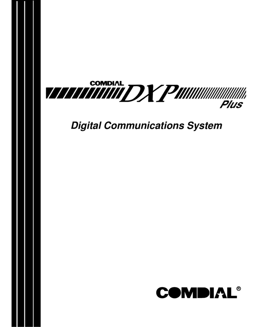Comdial DXP Plus Series Manuale utente