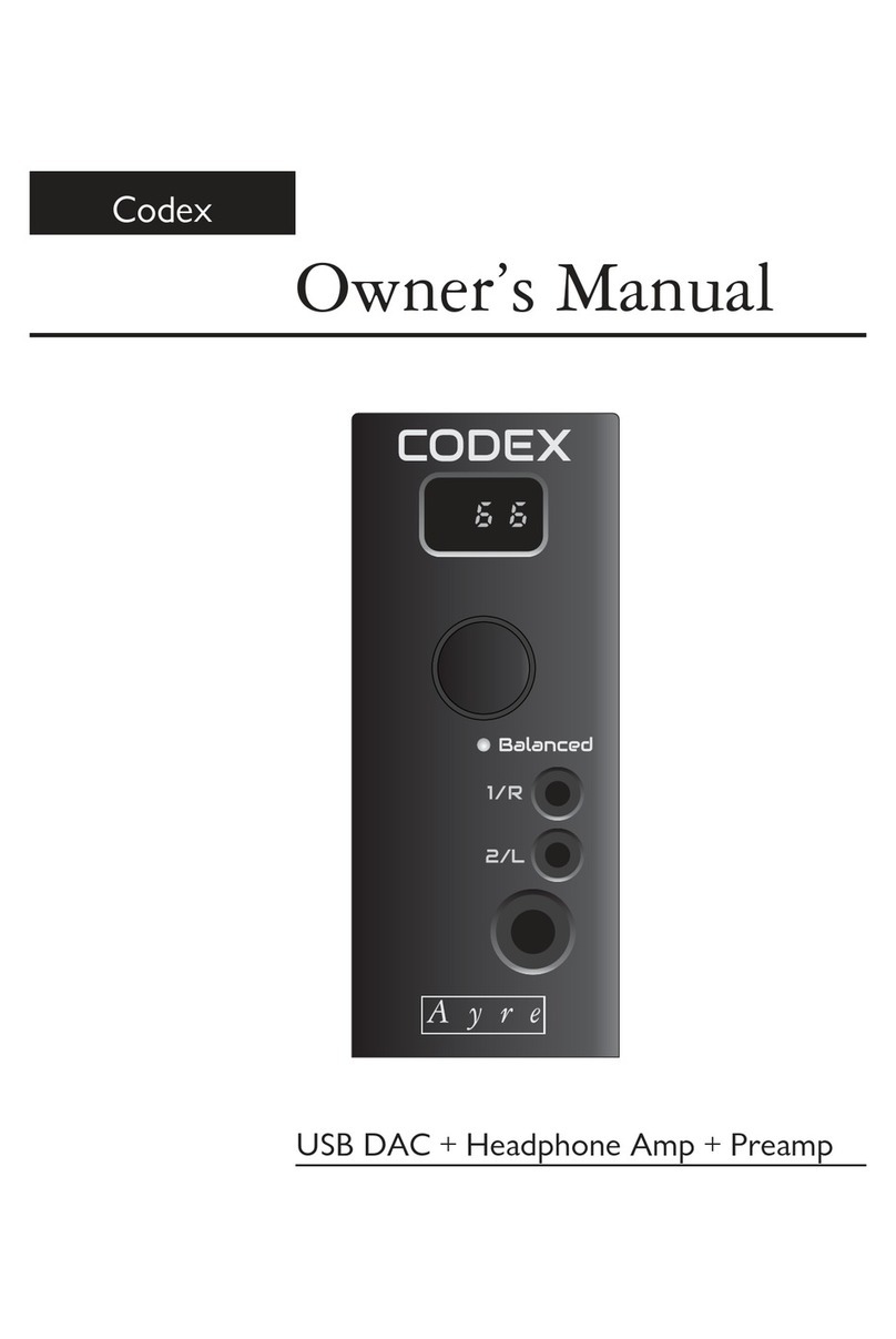 Codex Ayre Manuale utente