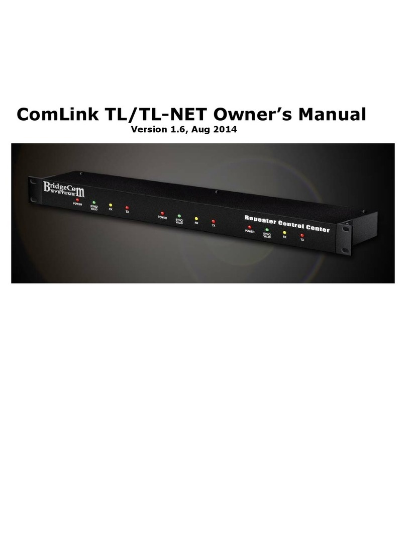 BridgeComSystems ComLink TL Manuale utente